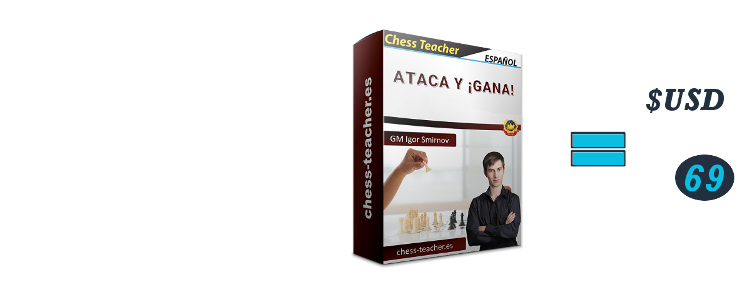 (Curso de ajedrez) Ataca y ¡gana! de la Academia de Ajedrez a Distancia