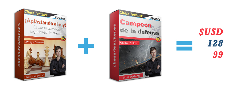 Cursos de ajedrez del GM Igor Smirnov: Aplastando al rey y Campeón de la defensa
