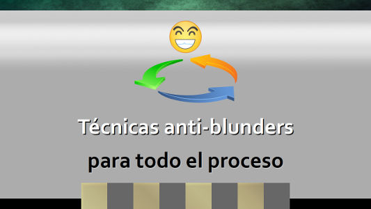 Técnicas anti-blunders para todo el proceso