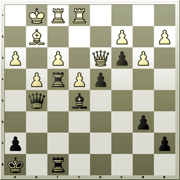 Caruana - Smirnov, movimiento 28