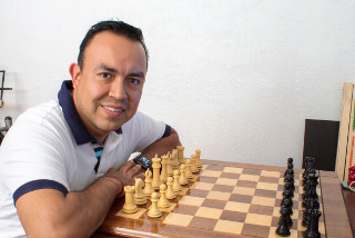 Estudiante del GM Igor Smirnov