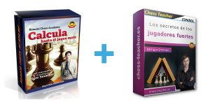 Oferta de cursos: Los secretos de los jugadores fuertes y Calcula hasta el jaque mate