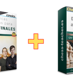 Oferta de cursos: Técnicas prácticas para ganar finales + De la apertura al medio juego
