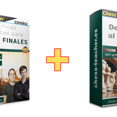 Oferta de cursos: Técnicas prácticas para ganar finales + De la apertura al medio juego