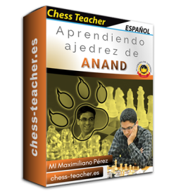 Aprendiendo ajedrez de Anand de la Academia de Ajedrez a Distancia