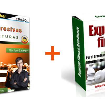 8AA-EEF Oferta de cursos: 8 aperturas agresivas + Experto en finales