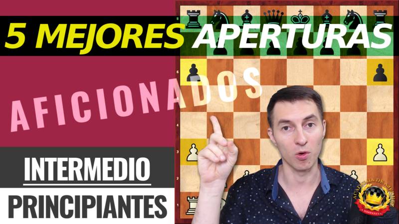 Las 5 MEJORES aperturas de nivel principiante e intermedio