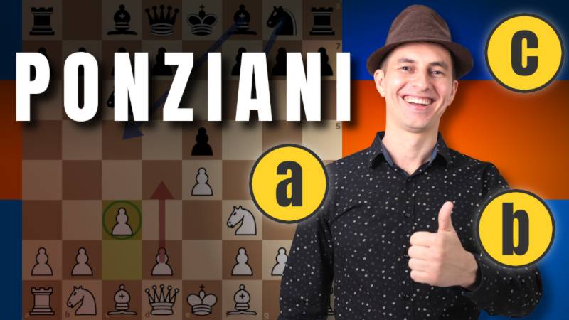 ABC de la Apertura PONZIANI (¡Curso acelerado!)