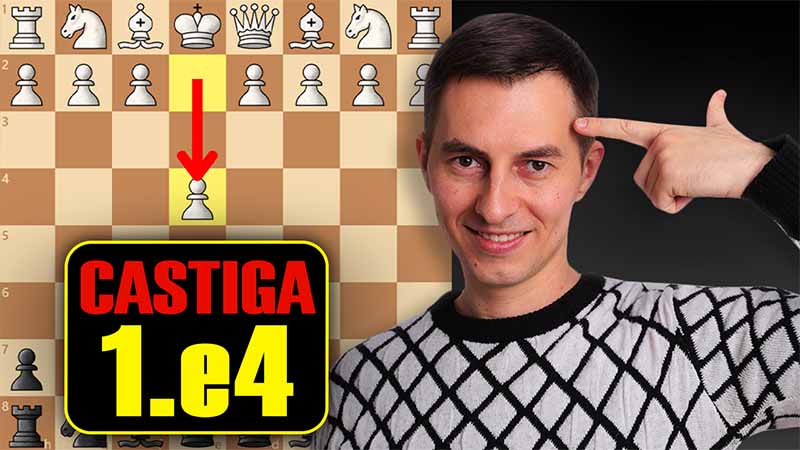Apertura RARA para las negras contra 1.e4