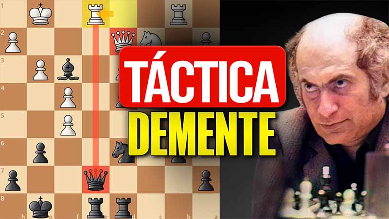 Inusual sacrificio de dama de Tal contraatacado por otro sacrificio de dama
