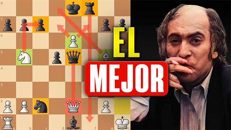 ¡Desconocido sorprendió a TAL con sacrificio de dama!