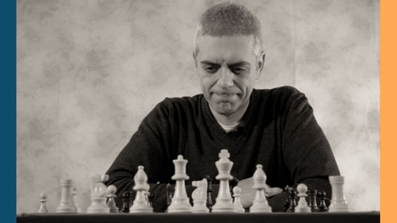 Luca Valsecchi, estudiante del Chess Teacher GM Igor Smirnov
