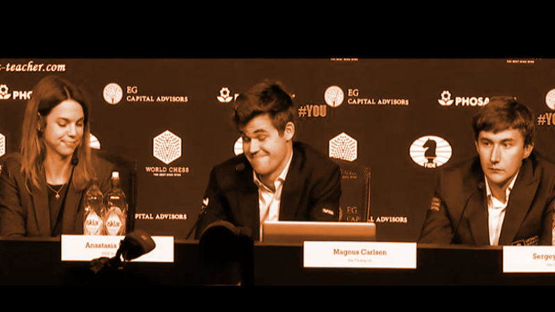 Magnus Carlsen y Sergey Karjakin, jugadores nativos de la era de las computadoras, decidiendo quién es el Campeón Mundial de ajedrez