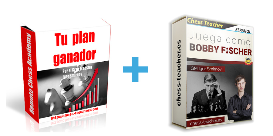 Oferta de cursos: Tu plan ganador y Juega como Fischer