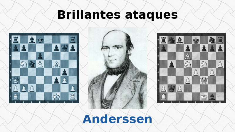 Ataques brillantes de Adolf Anderssen