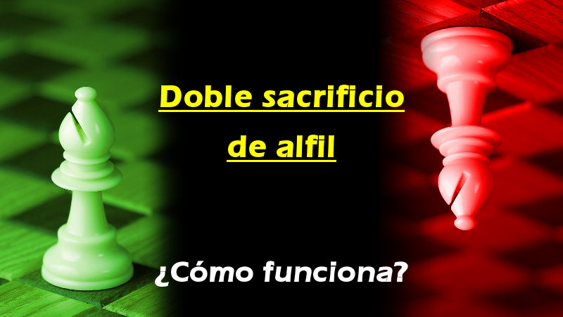 Doble sacrificio de alfil