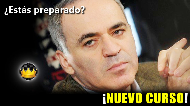Nuevo curso de ajedrez sobre Garry Kasparov