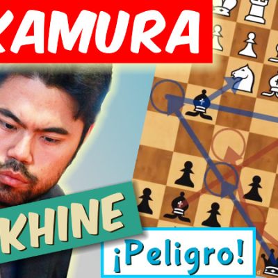 ¡Así USA Nakamura la peligrosa Defensa ALEKHINE!