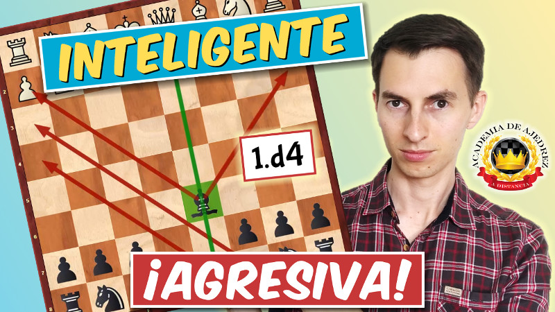 ¡Juega así contra 1.d4! RESPUESTA agresiva e INTELIGENTE (Gambito ENGLUND)