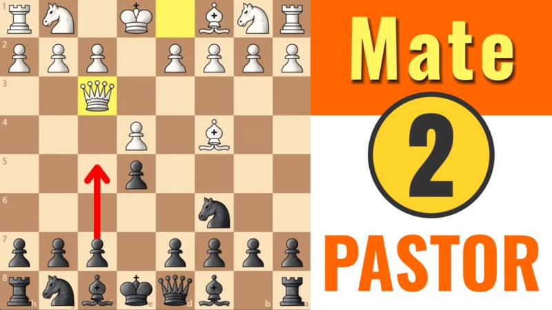 Castiga el MATE Pastor con 2 JUGADAS!