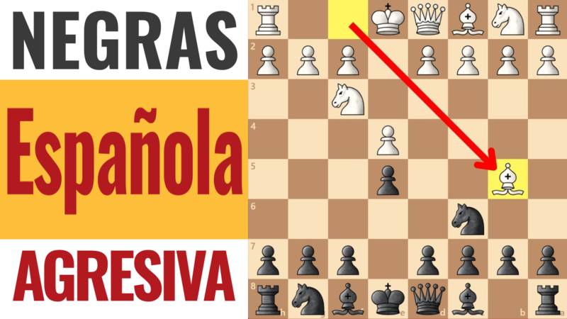 Negras contra la Española – ¡Variante AGRESIVA! [Incluye TRAMPAS]