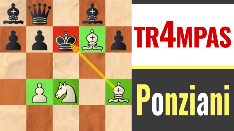 4 trampas RÁPIDAS en la Apertura Ponziani