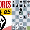 ¡Errores por MILLONES tras 1.e4 e5!