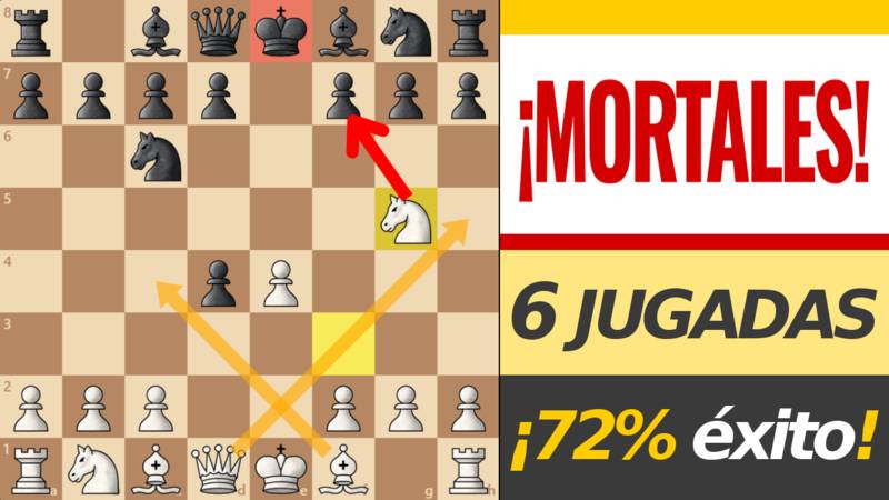 3 trampas MORTALES para ganar en 6 jugadas [hasta 1800ELO]