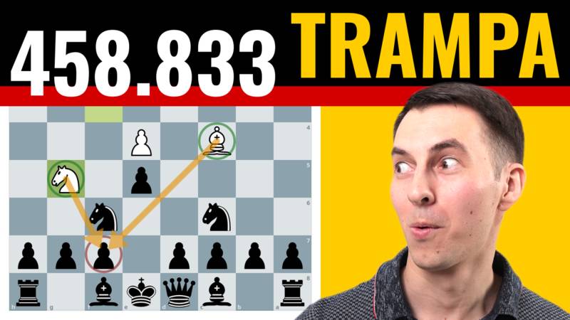 ¡458.833 jugadores de ajedrez han caído en esta TRAMPA!