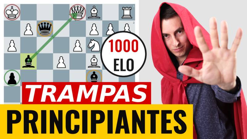 5 trampas para aplastar principiantes FÁCILMENTE (1000 ELO)