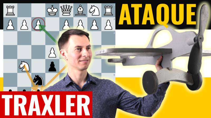 Ataque Traxler (¡GM de 2600 perdido en 8 jugadas!)