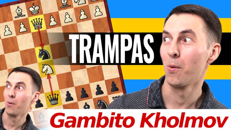 Copiando a tu oponente [Gambito Kholmov y TRAMPAS]