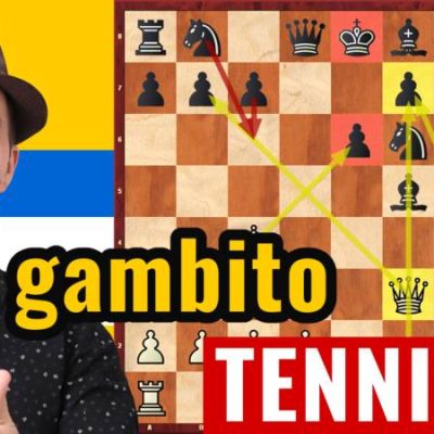 Gambito Tennison: ¡Peligrosa apertura SORPRESA de ajedrez rápido!