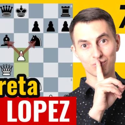 Gana 70% de tus partidas con línea SECRETA Ruy López