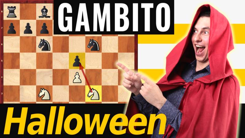 Apertura peligrosa y ¡terrorífica! | Gambito Halloween