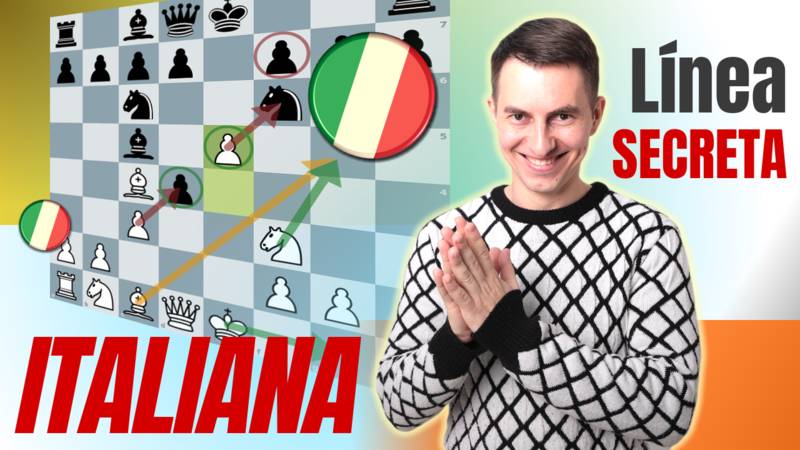 Línea SECRETA de la Apertura Italiana [con TRAMPAS]