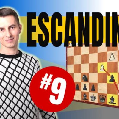 Defensa Escandinava con VICTORIA en 9 jugadas
