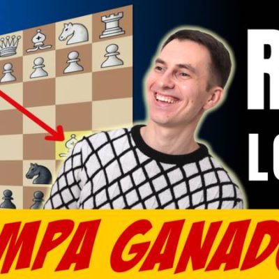 Trampa NEGRA ganadora en 5 jugadas (Ruy López)