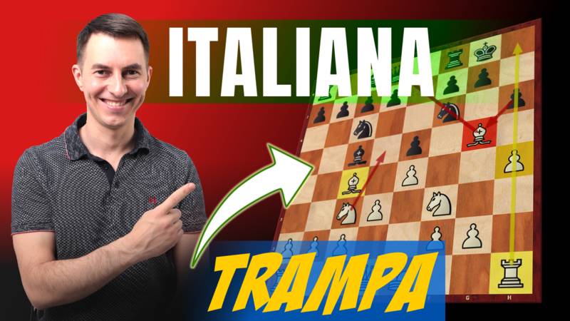 Trampa TRIUNFADORA en la Apertura Italiana