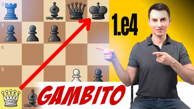 El gambito MÁS exitoso con blancas y 1.e4