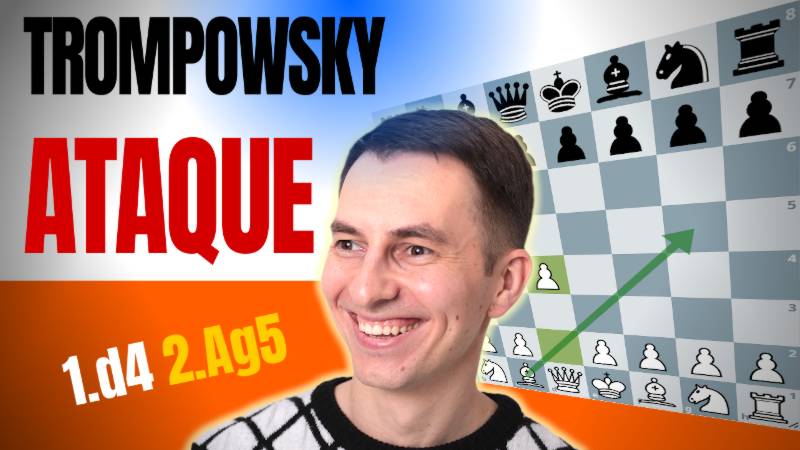 Trompowsky: ¡Gana en 7 jugadas con 1.d4!