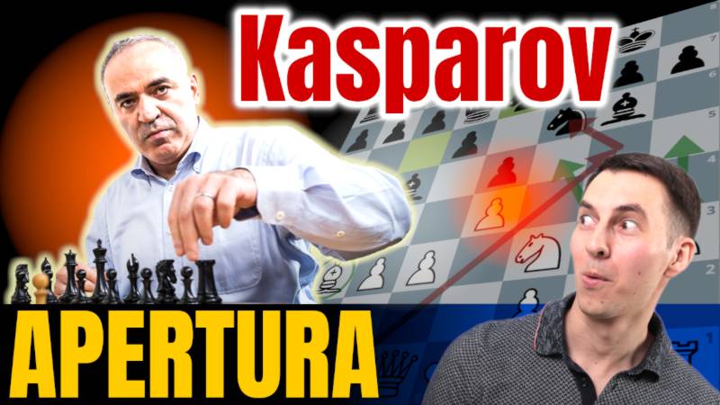 Receta infalible de apertura de Kasparov contra aficionados