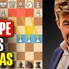 ¡Carlsen inventó un gambito muy loco!