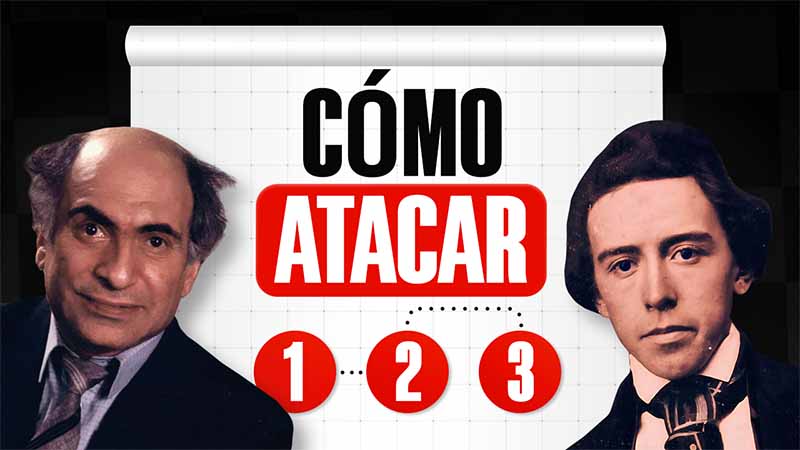 3 reglas de Morphy y Tal para jugar el ajedrez más BRUTAL
