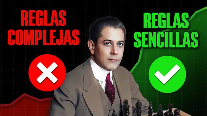 Una guía paso a paso para ganar un 90% de las partidas [Estrategia sencilla de Capablanca]