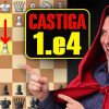 Puedes ganar un 84% de partidas contra 1.e4 con esta apertura
