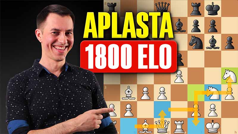 Aplastando a los de menos de 1800 ELO con ESTA apertura