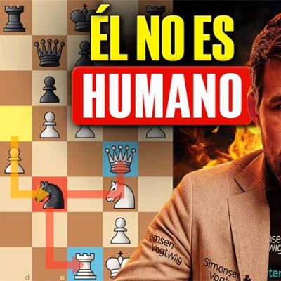 Carlsen ESTRANGULA a GM (2700) y SACRIFICA torres (2x3)