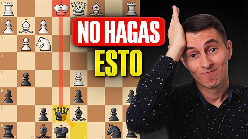 7 errores que te impiden mejorar en el ajedrez (y cómo solucionarlos)