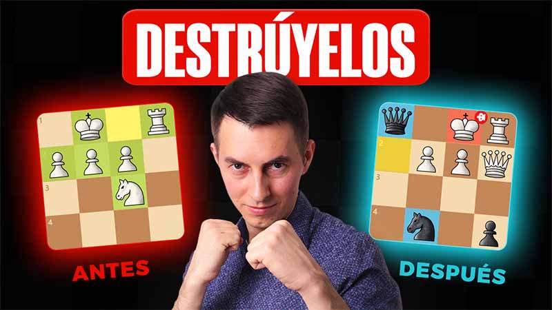 9 patrones para atacar al rey enrocado